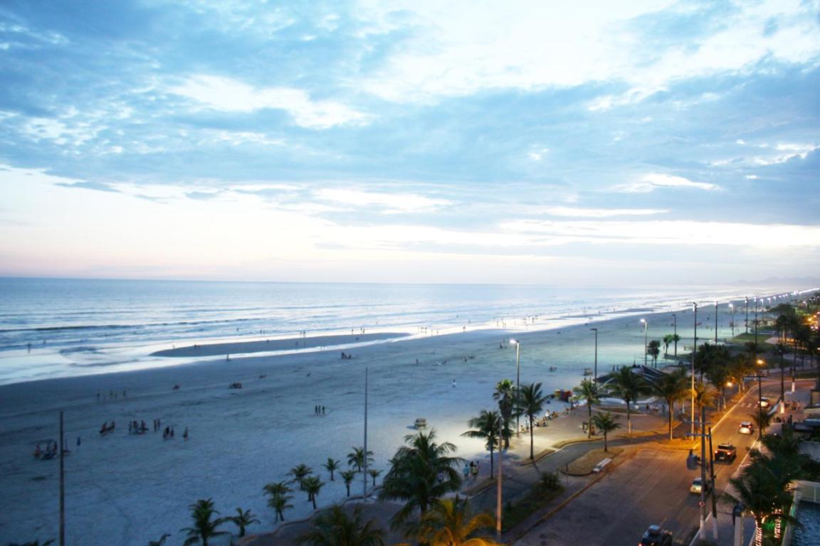 Apartamento De Frente O Mar Praia Grande Hotel Solemar Buitenkant foto