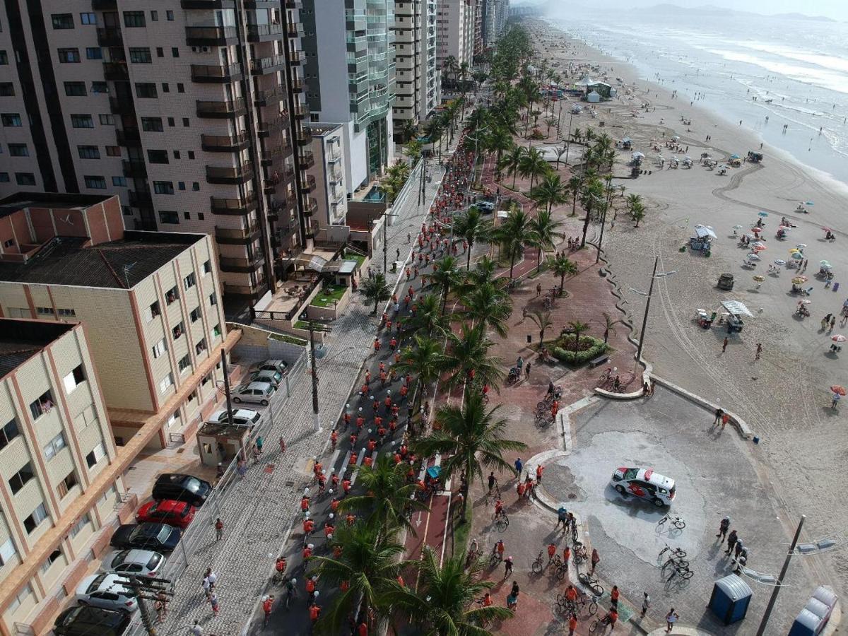 Apartamento De Frente O Mar Praia Grande Hotel Solemar Buitenkant foto